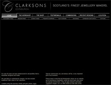 Tablet Screenshot of clarksonsedinburgh.co.uk